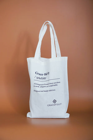 Gracefully Canvas Tote Bag - image