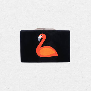 Flamingo Clutch Bag - image