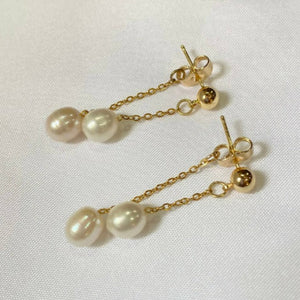Alexa Freshwater Pearl Earrings - image