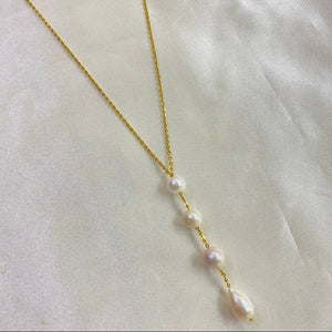 Anya Freshwater Pearl Necklace - image