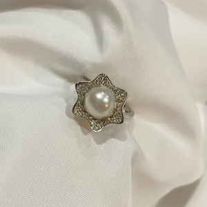 Small Freshwater Pearl Ring - image