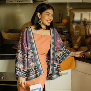 Vintage Kimono Top - image