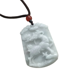 JADE PENDANT GOAT - image
