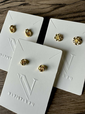 Statement Stud Earrings - image