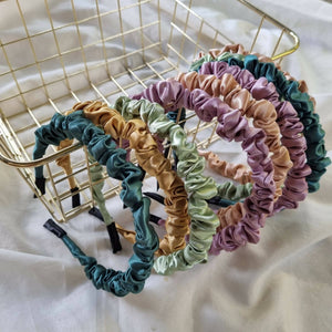Kahlo Dainty Silk Headbands - image