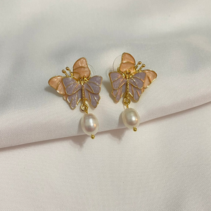 Cassandra Freshwater Pearl Earrings - image