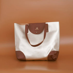 Grace Classic Leather Tote - image