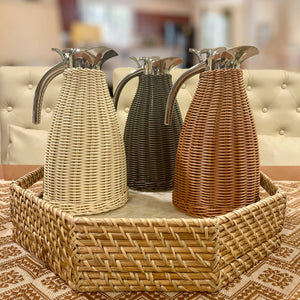 Insulated Rattan Pitcher - image
