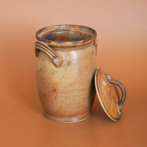Ceramic Container with Handles - image