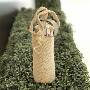 Crocheted Bottle Holders - image