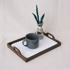 Resin Tray with Waffle Trayliner - image