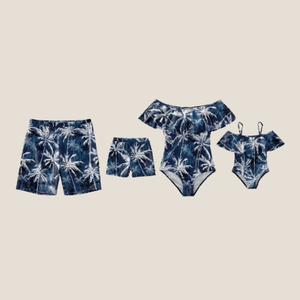 Island Palms Family Twinning Swimwear - image