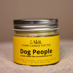 Punny Candle for the Dog People - image