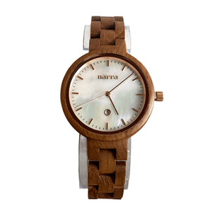 Capiz Wooden Watch - image