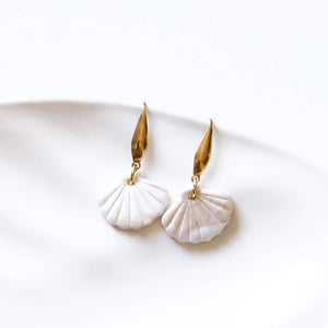 Shell Drop Earrings - image