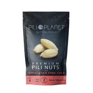 Premium Pili Nuts with Himalayan Pink Salt 120g - image