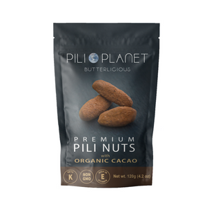 Premium Pili Nuts with Organic Cacao 120g - image