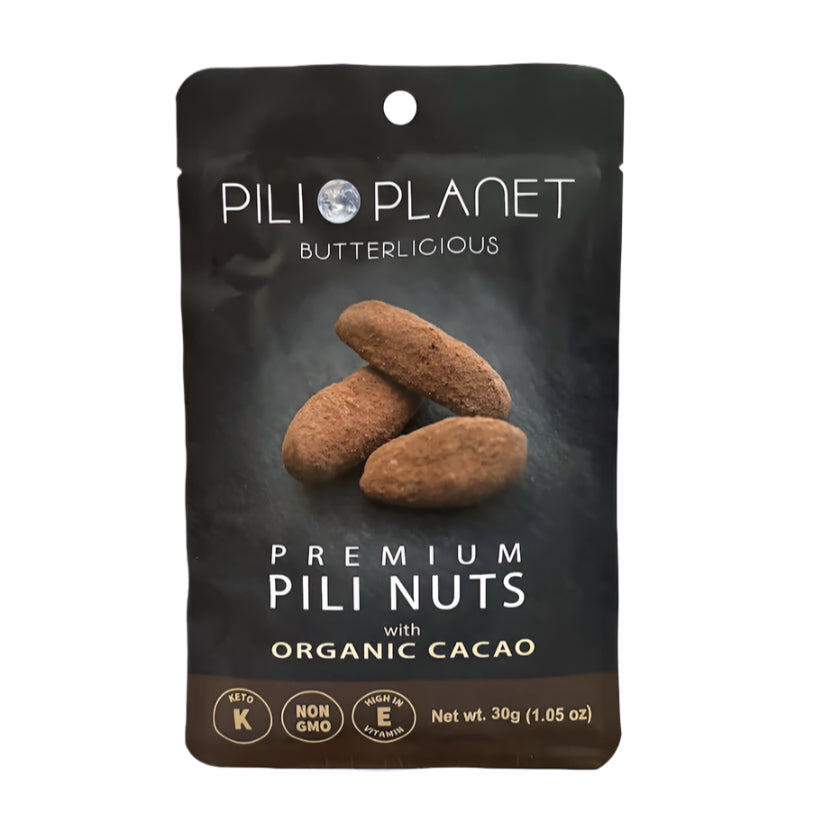 Premium Pili Nuts with Organic Cacao 30g – Frankie and Friends General ...