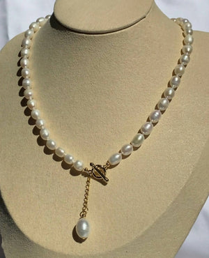 Athena Freshwater Pearl Necklace - image