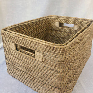 Rattan Storage Basket - image