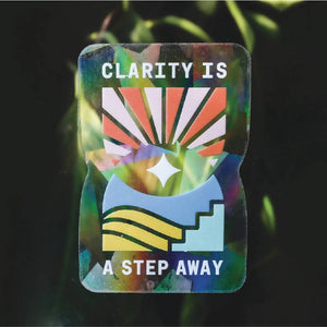 Clarity is a Step Away Suncatcher - image
