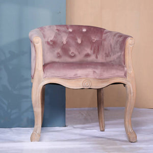 Olivia Accent Chair in Mauve - image