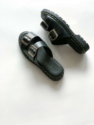 Alex Chunky sandals in Black - image