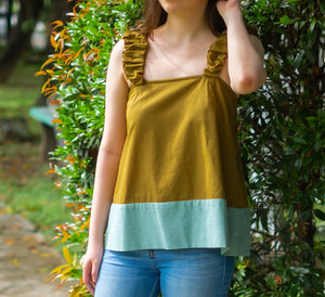 CHANCE Top EARTH / TEAL - image