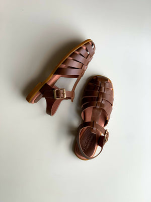 Mera Fisherman sandals in Walnut - image