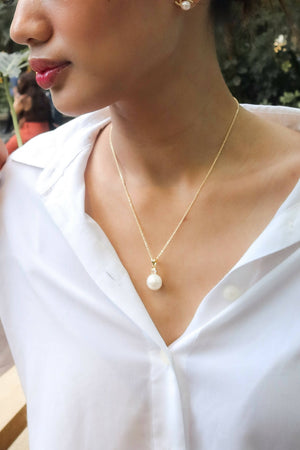 MEG Freshwater Pearl Necklace - image