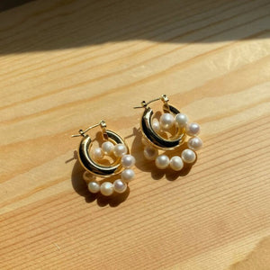 Grace Freshwater Pearl Earrings - image