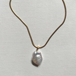 Baroque Pearl Pendant - image