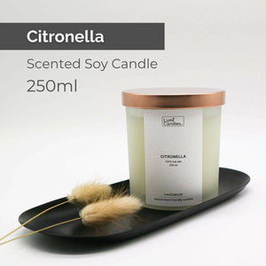 Citronella Scented Soy Candle (250 ml) by Lumi Candles PH - image