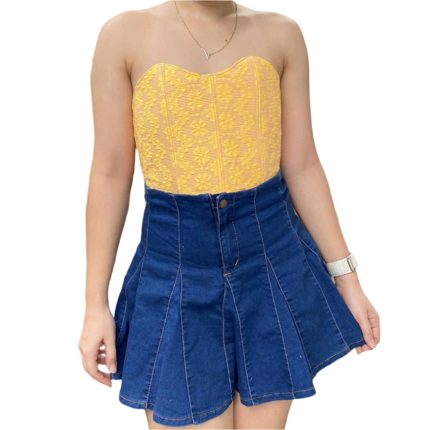 Yellow Inabel Inabel Corset β Frankie and Friends General Store