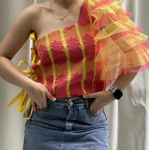 Pinya One Shoulder Top - image