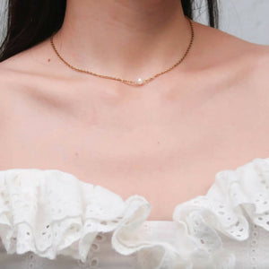 Mini Pearl Necklace - image