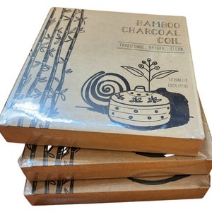 Bamboo Charcoal Coil Incense - image