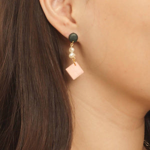 Pearl Drop Earrings - image