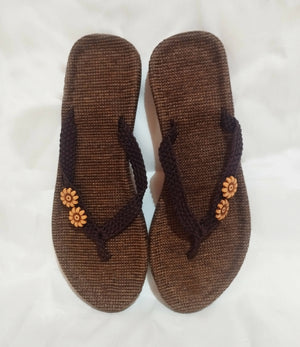 Lila Abaca Sandals - image