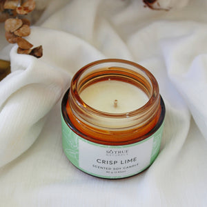 Crisp Lime Scented Soy Candles - image
