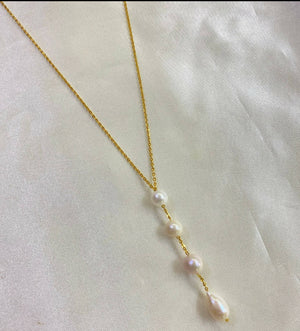 Anya Freshwater Pearl Necklace - image