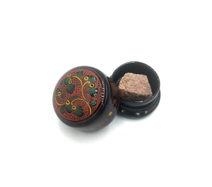 Essential Oil Diffuser - Burmese Lacquerware with Lava Stone - image