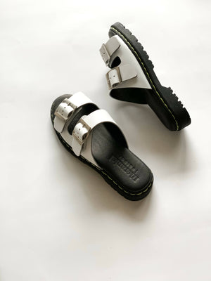 Alex Chunky sandals in White - image