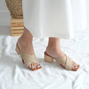 Clara Cross Strap Heels - image