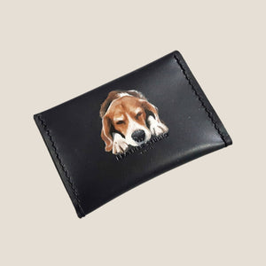 Coin Purse with Hand-Painted Pet Portrait - image