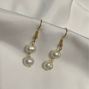 Emilia Freshwater Pearl Earrings - image