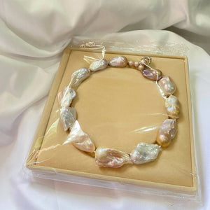 15 mm Baroque Freshwater Pearl Necklace - image