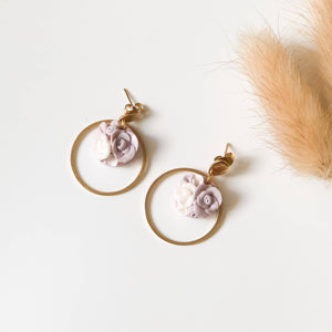 Rusette Le Fleur collection drop earrings - image