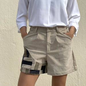 Womens Textile Play Shorts - image