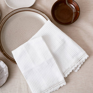 Waffle Hand Towels Set of 2 - image